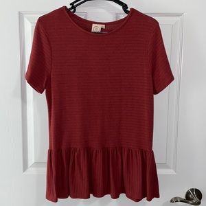 ⚡️3/$18⚡️ Peplum like Top